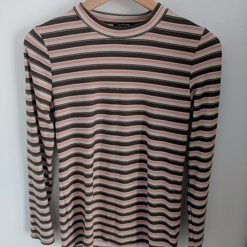 Soft Knit Mock Neck T-shirt